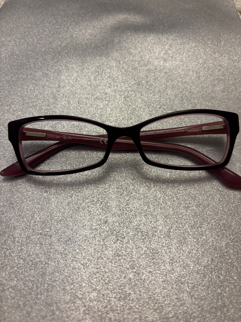 RayBan 5234 Womens Burgundy And Pink